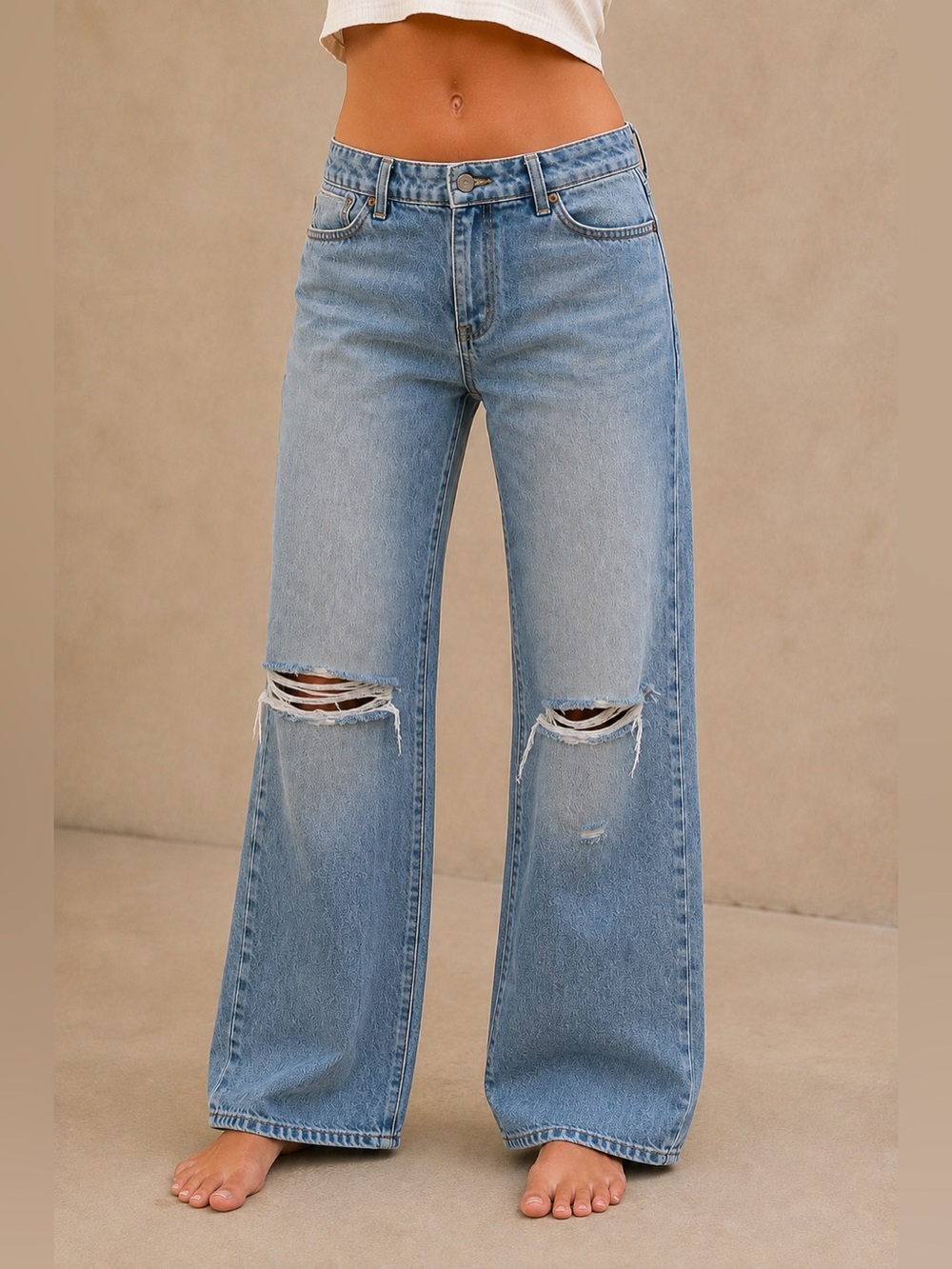 NWT Rolla’s Heidi Low Rise Relaxed Straight Jeans - Size 29